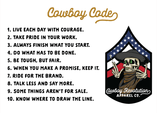 The Cowboy Code Explained