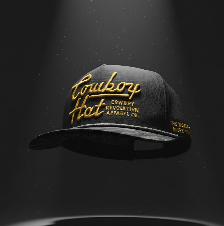 Atakapa Flatline - NOLA Black “Cowboy Hat”