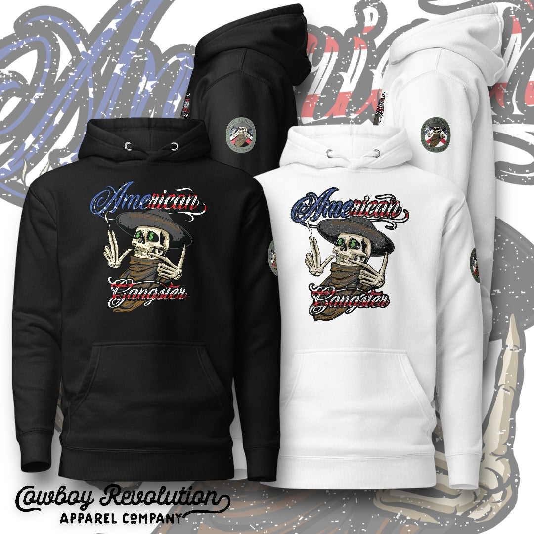 "American Gangster" Cowboy Revolution Premium Hoodie