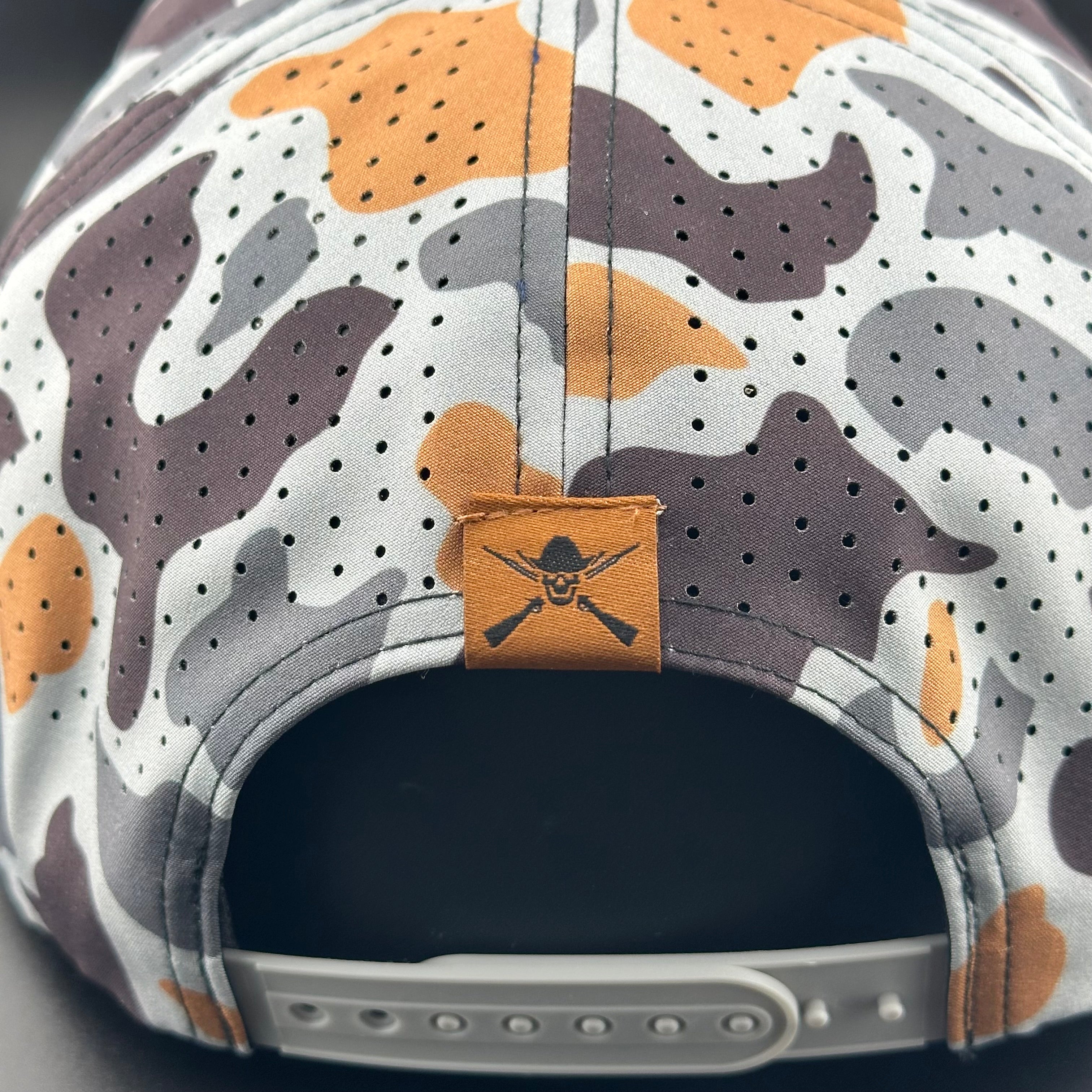 Concrete Camo Patch “Cowboy Hat” - Performance Rope Hat