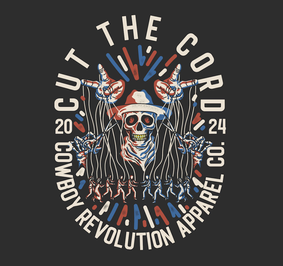 "Cut The Cord" Cowboy Revolution Premium Hoodie