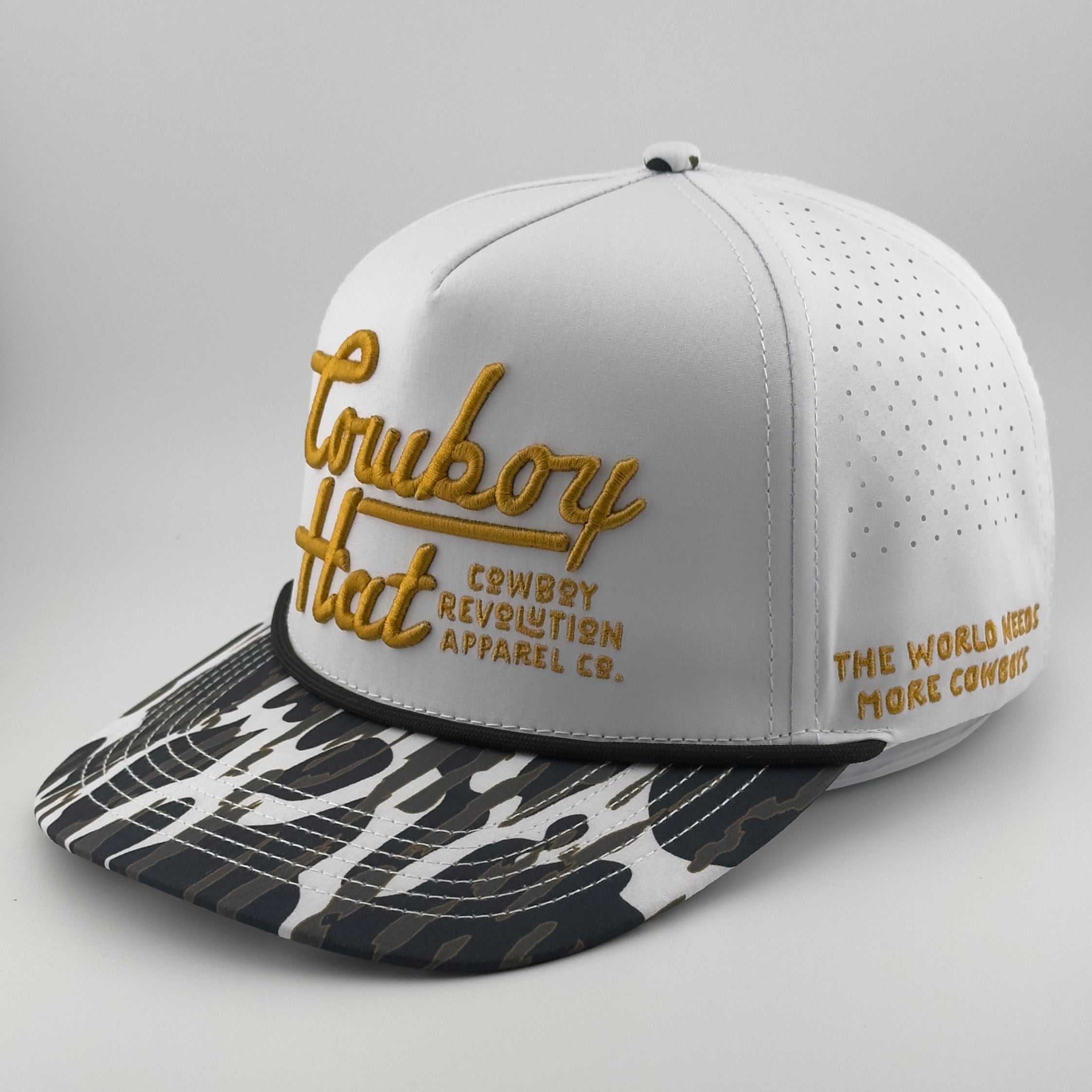 Atakapa Flatline - NOLA White “Cowboy Hat”