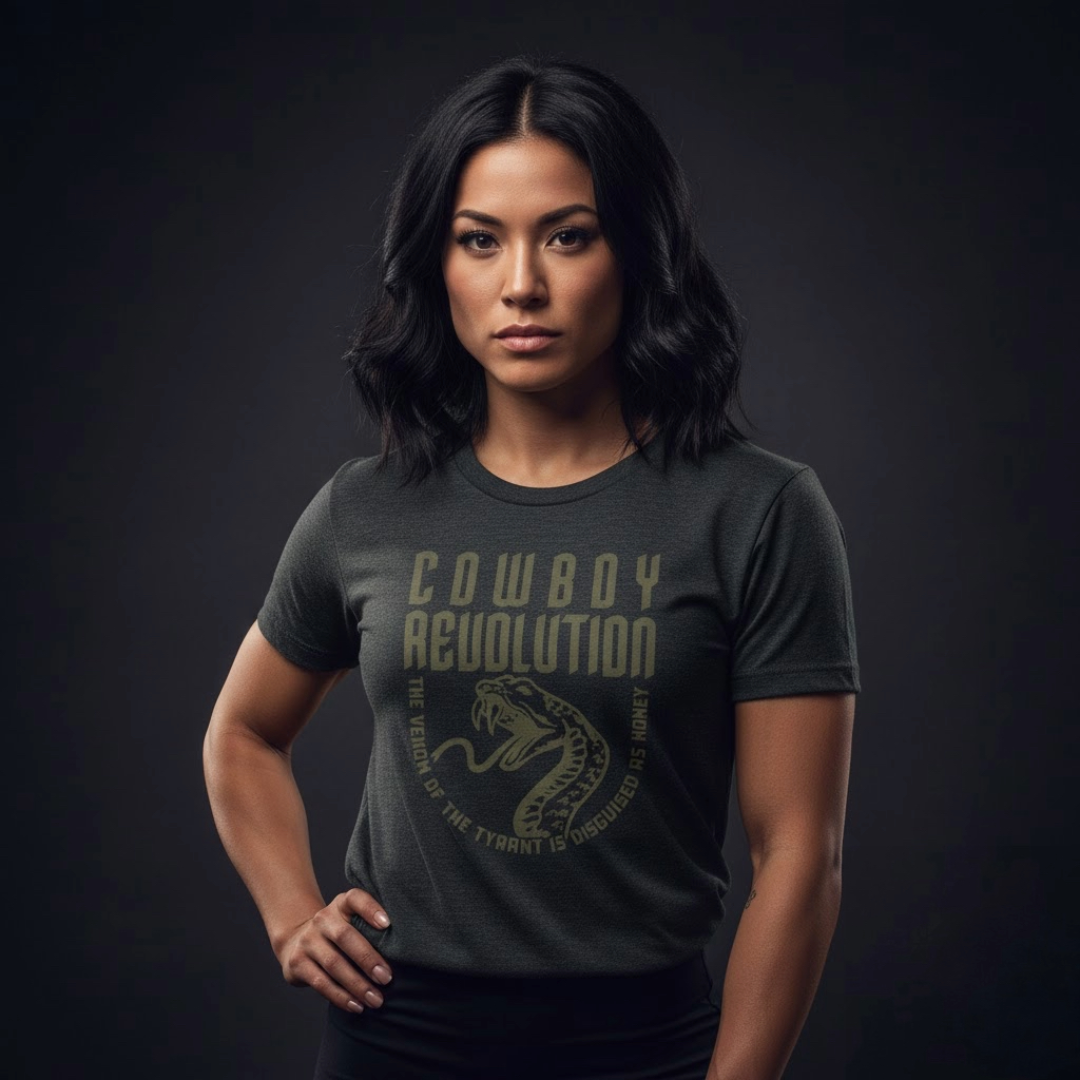 "Venom of the Tyrant" COWBOY REVOLUTION SHORT SLEEVE TEE