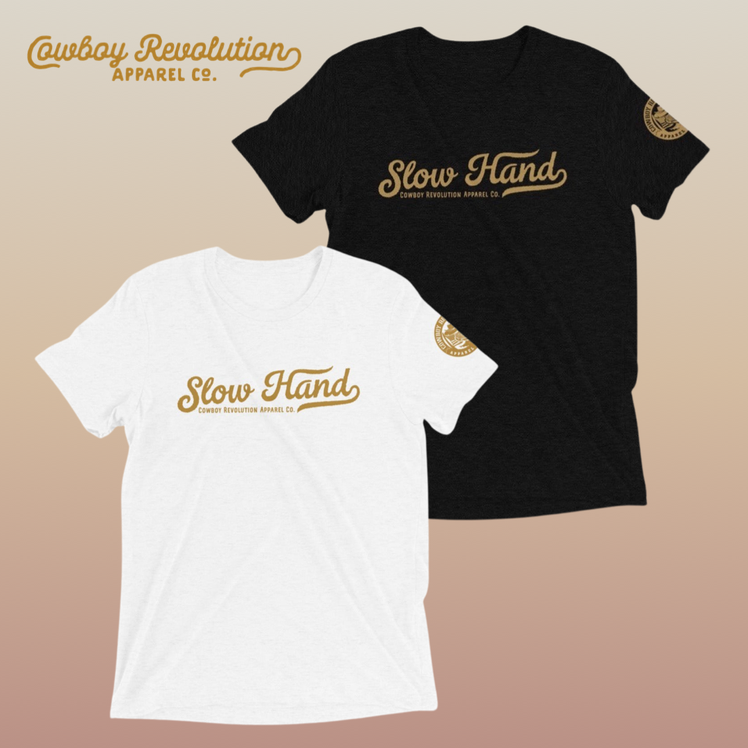 Slow Hand Tee | Vintage Tri-Blend | Conway Twitty & Eric Slow Hand Tee | Vintage Tri-Blend | Conway Twitty & Eric