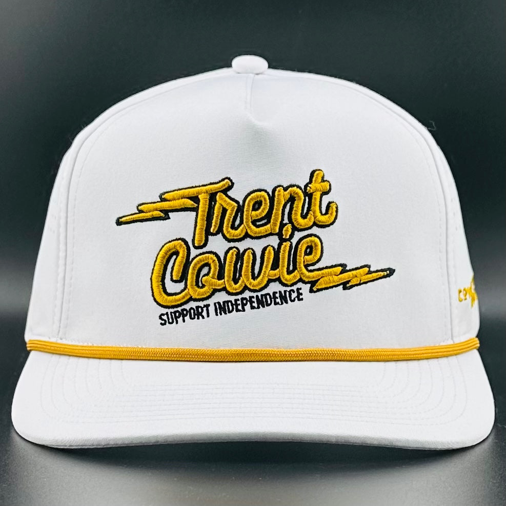 Trent Cowie Support Independence 5 panel Performance Hat White Go