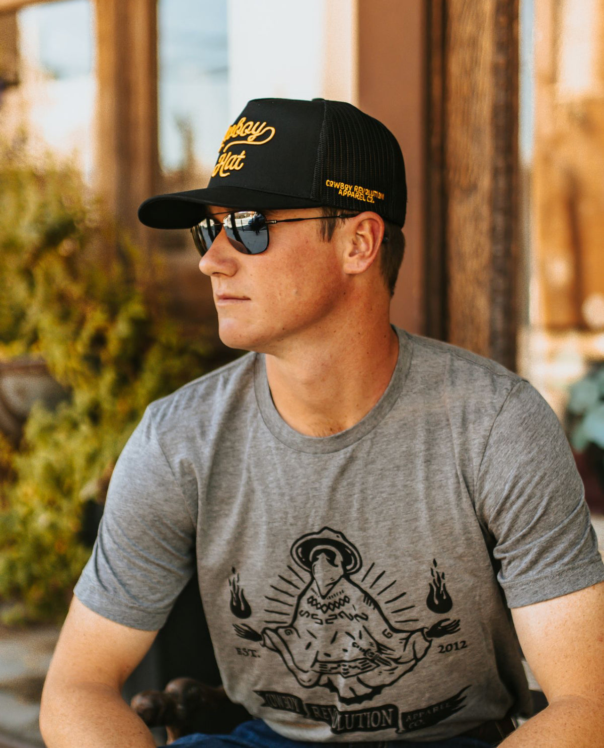 The Original Script “Cowboy Hat” Trucker Hat