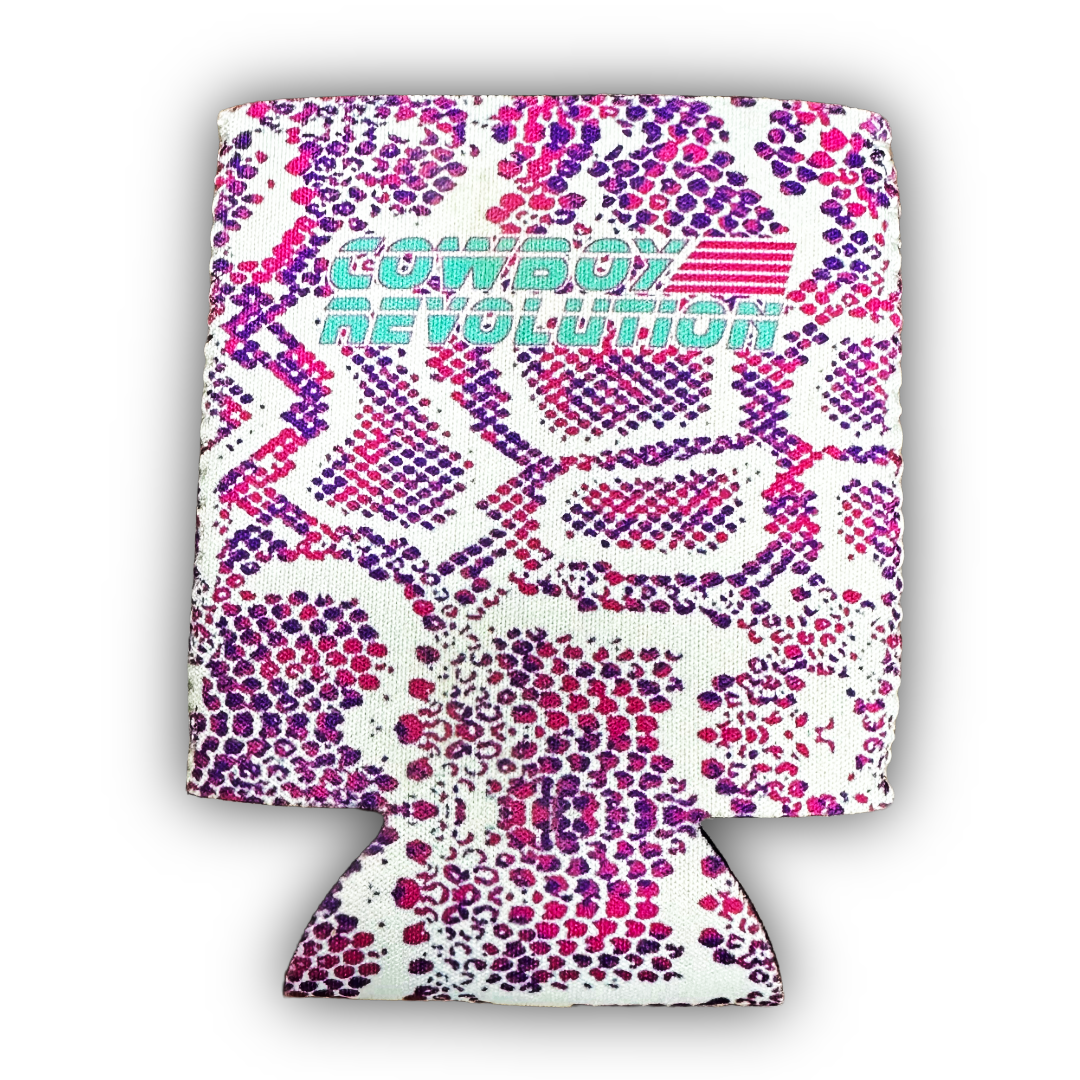 Neon Summer - Viper Camo - Neoprene Can Koozie