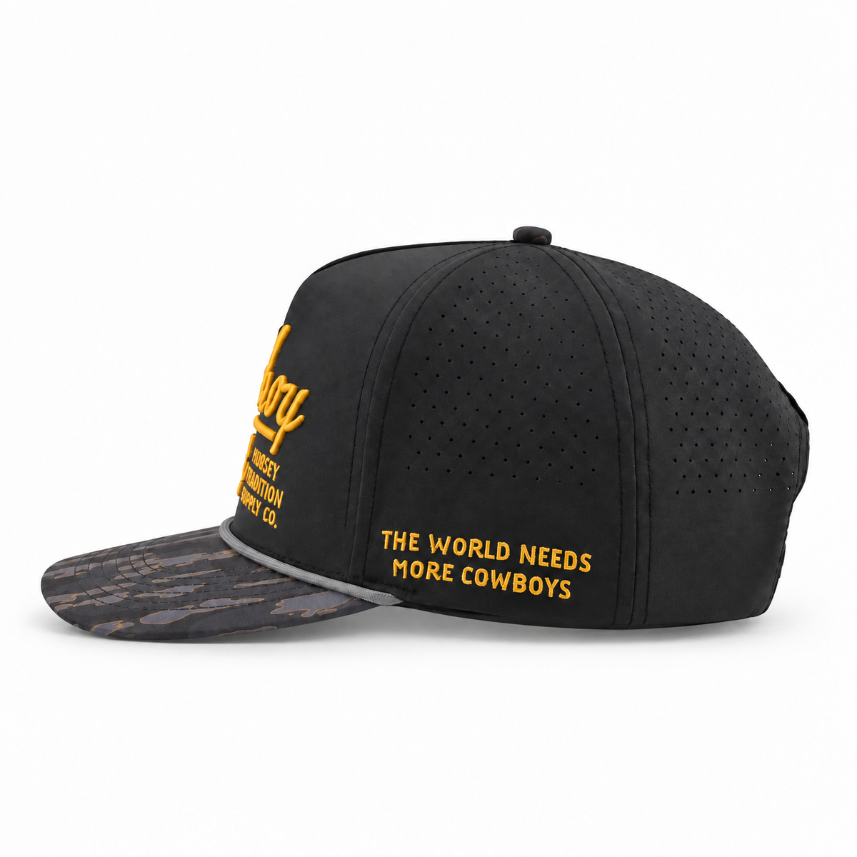 Atakapa Flatline - NOLA Black “Cowboy Hat”