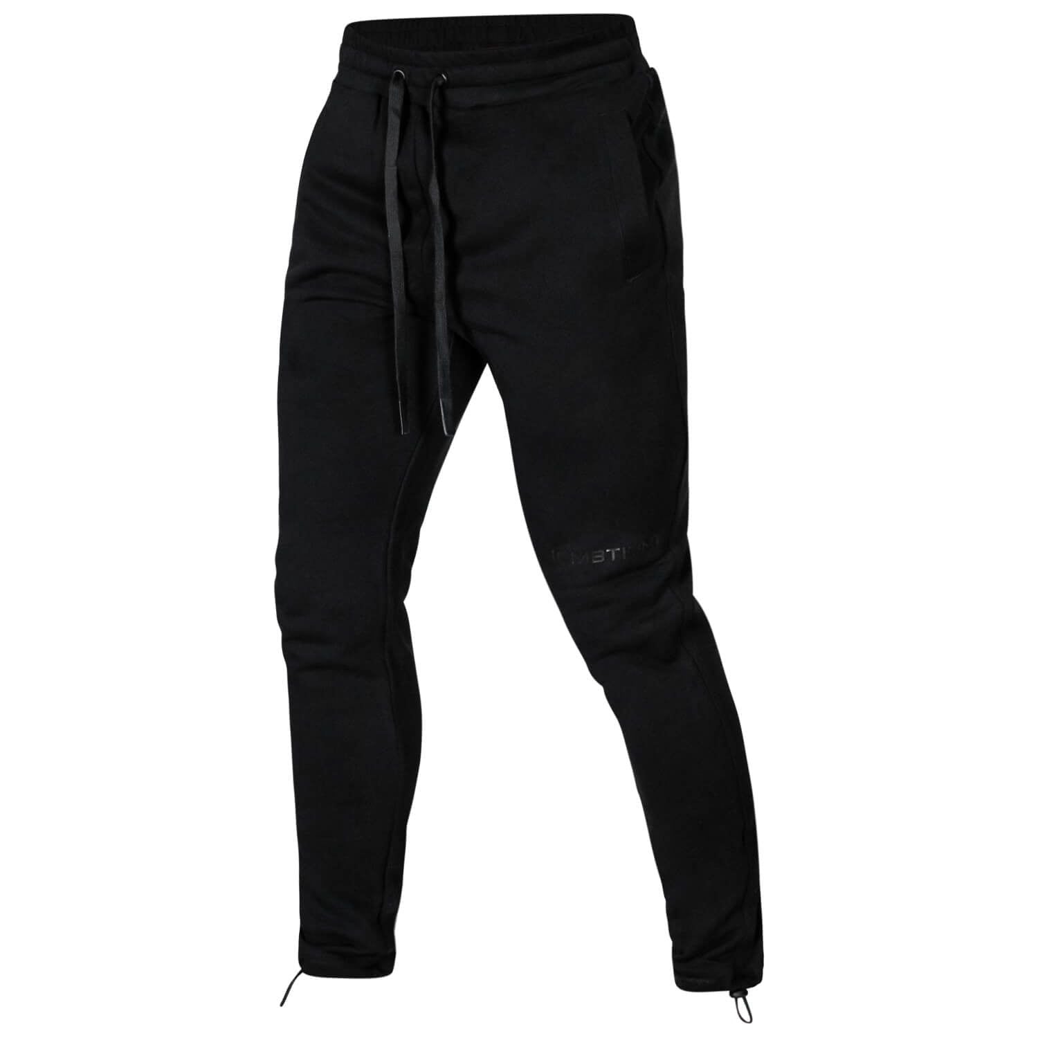 MEN S PERFORMANCE ADJUSTABLE HEAVYWEIGHT JOGGERS BLACK