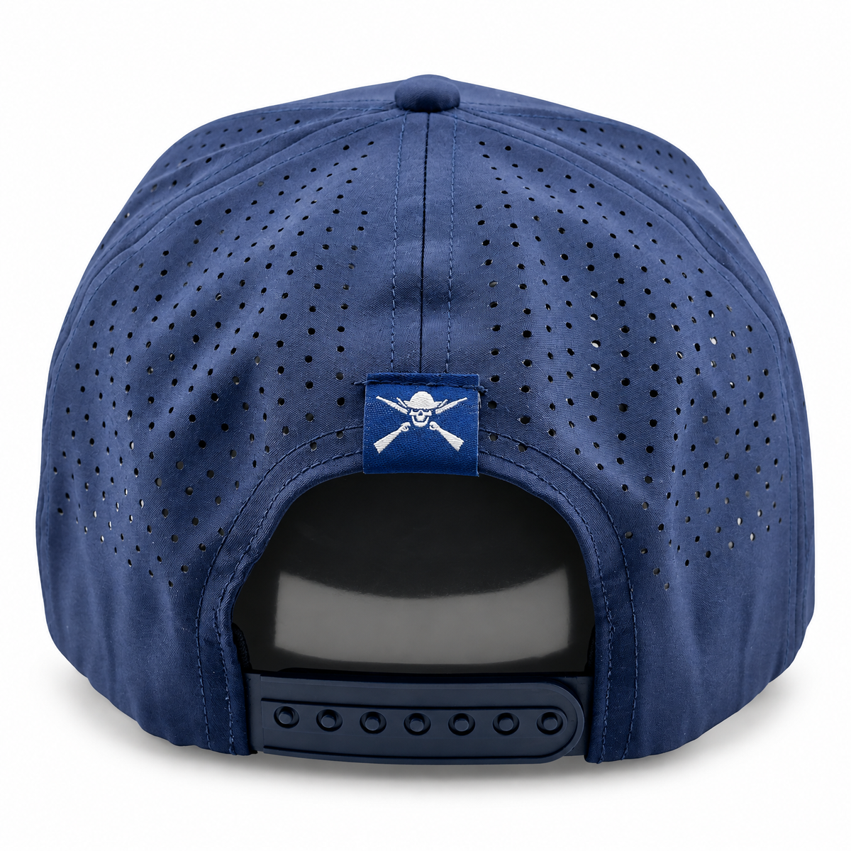“Cowboy Hat” Performance Patch Rope Hat - Navy Blue
