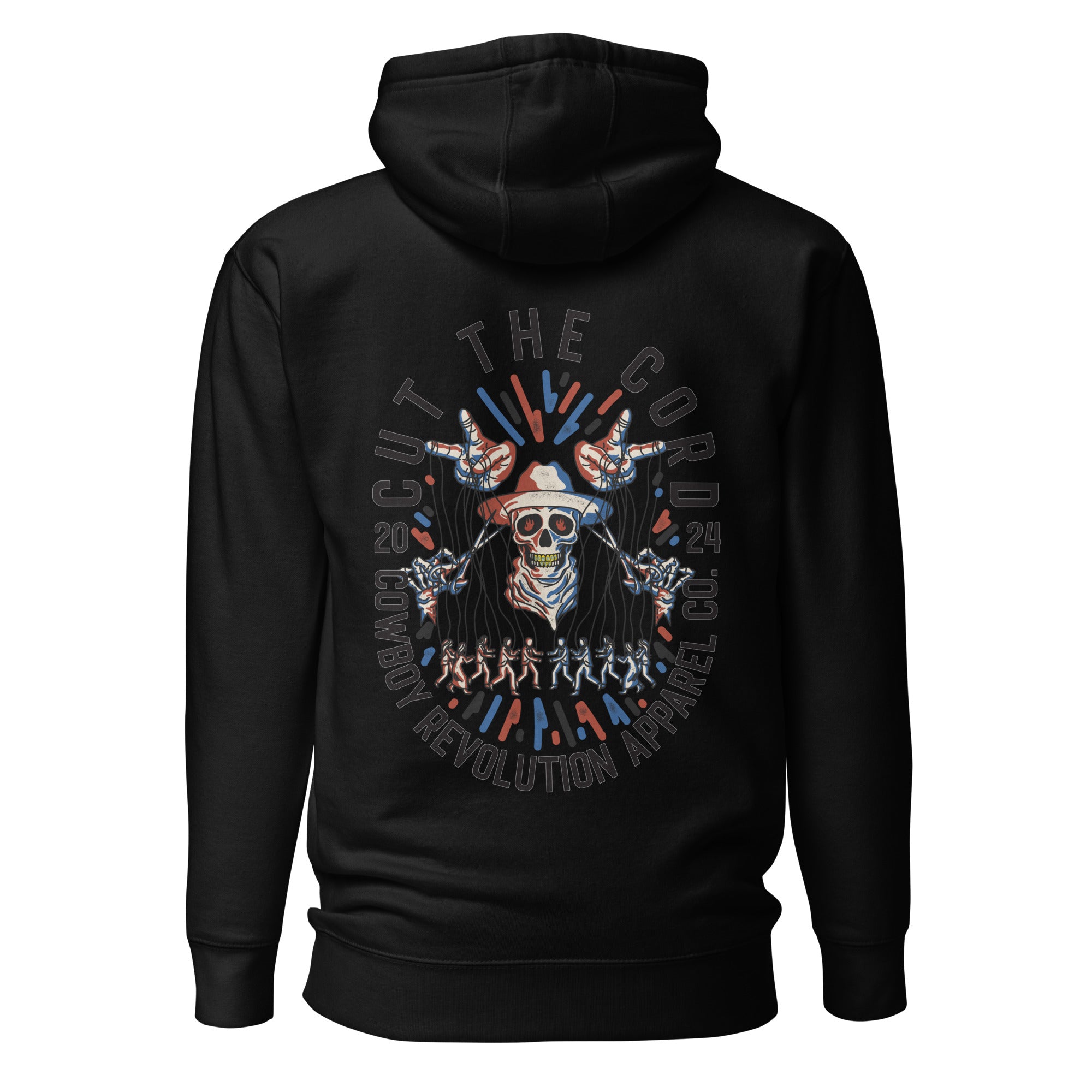 "Cut The Cord" Cowboy Revolution Premium Hoodie