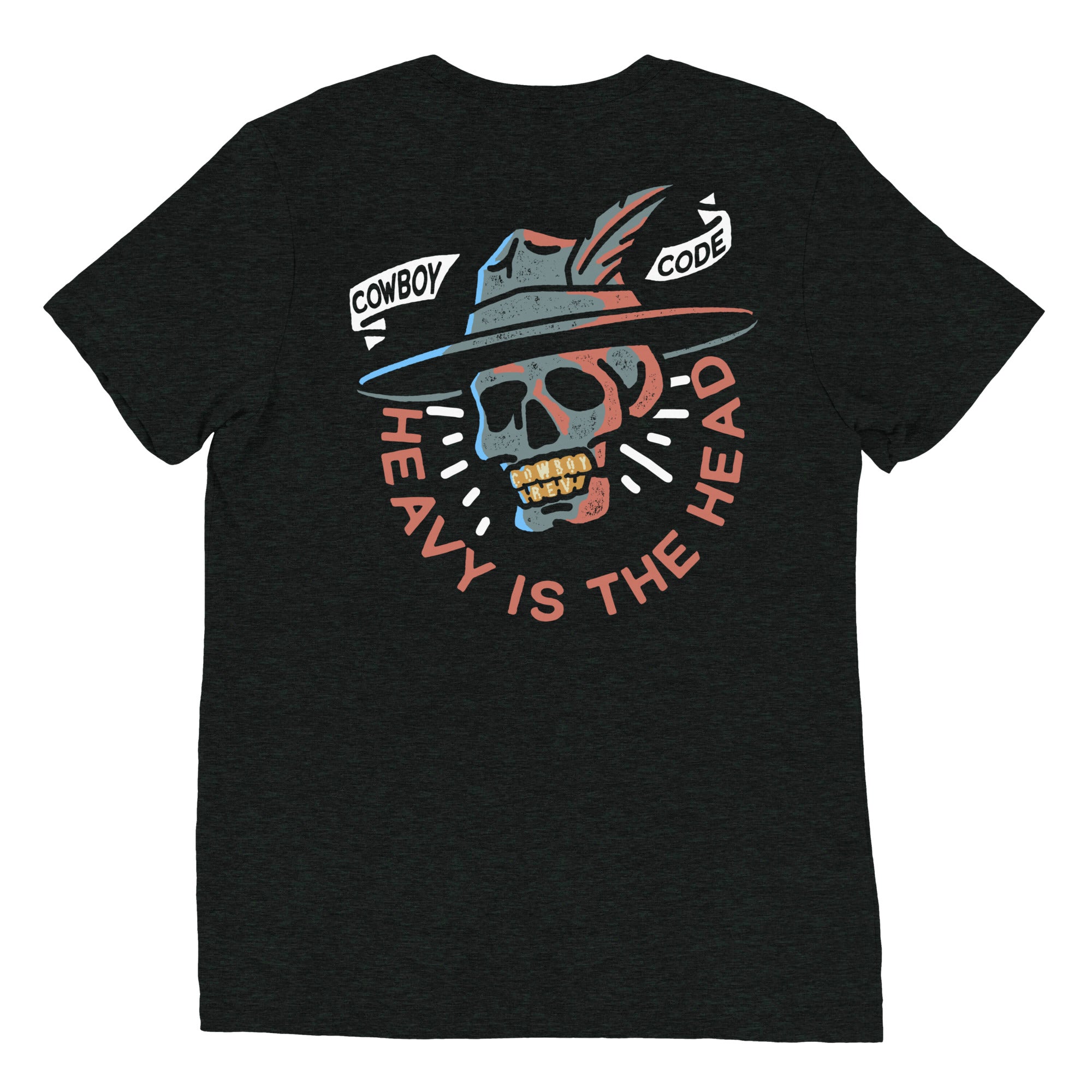 Heavy Is The Head Cowboy Tee | Embrace the Cowboy Code Revolution