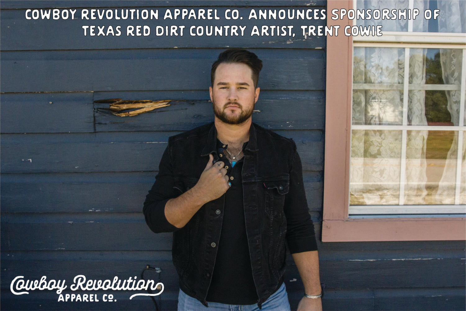 Cowboy Revolution Apparel Co. Announces Sponsorship of Texas Red Dirt Country Artist, Trent Cowie Band