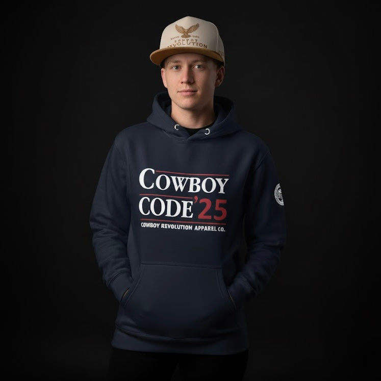 "Cowboy Code '25” Cowboy Revolution Premium Hoodie