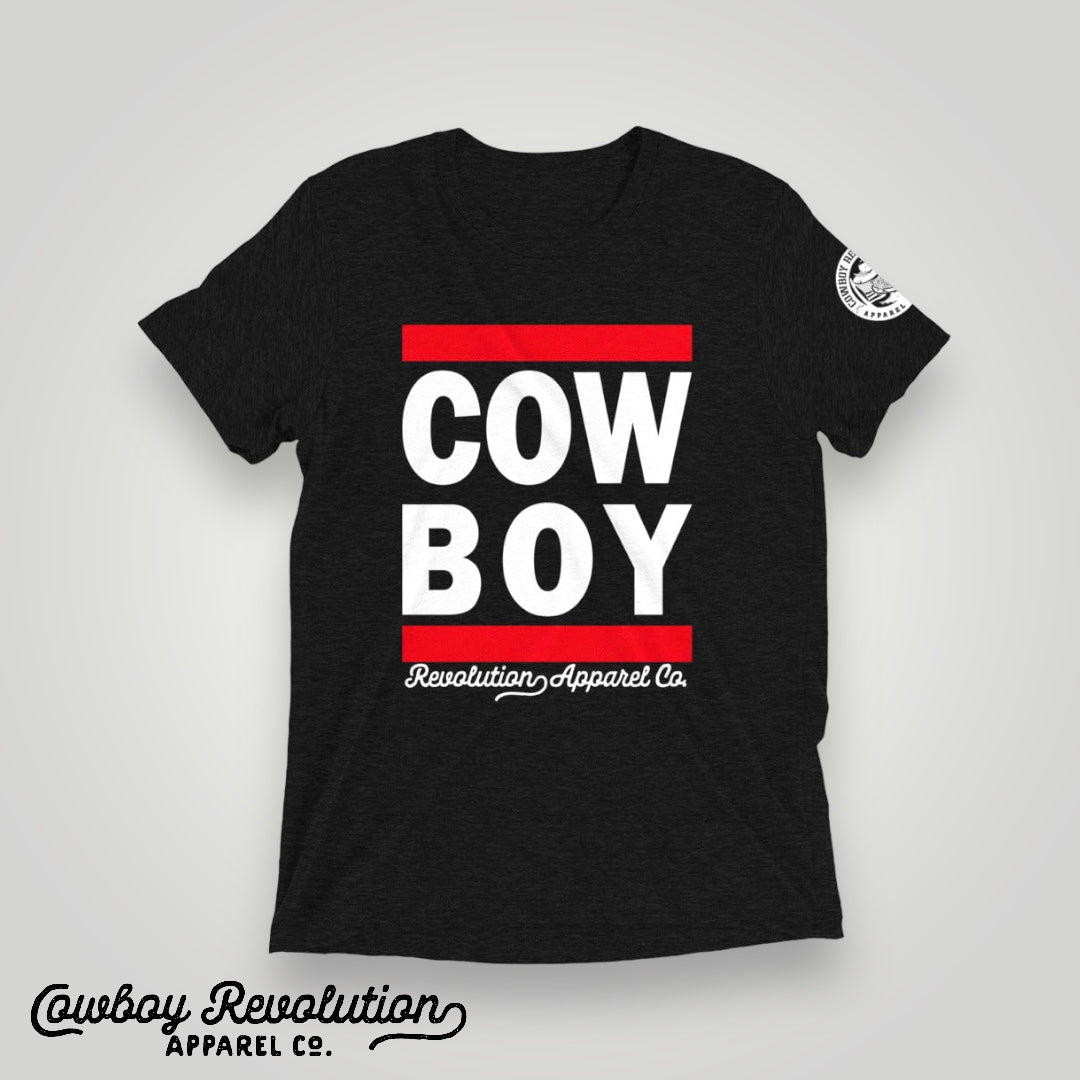 "R.U.N. Cowboy" Cowboy Revolution Short Sleeve Tee