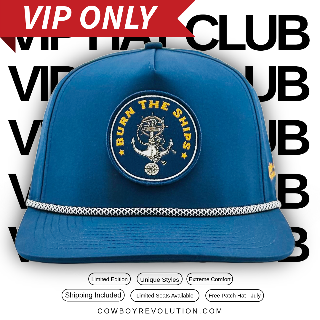 "Burn The Ships" Limited Edition Performance Hat