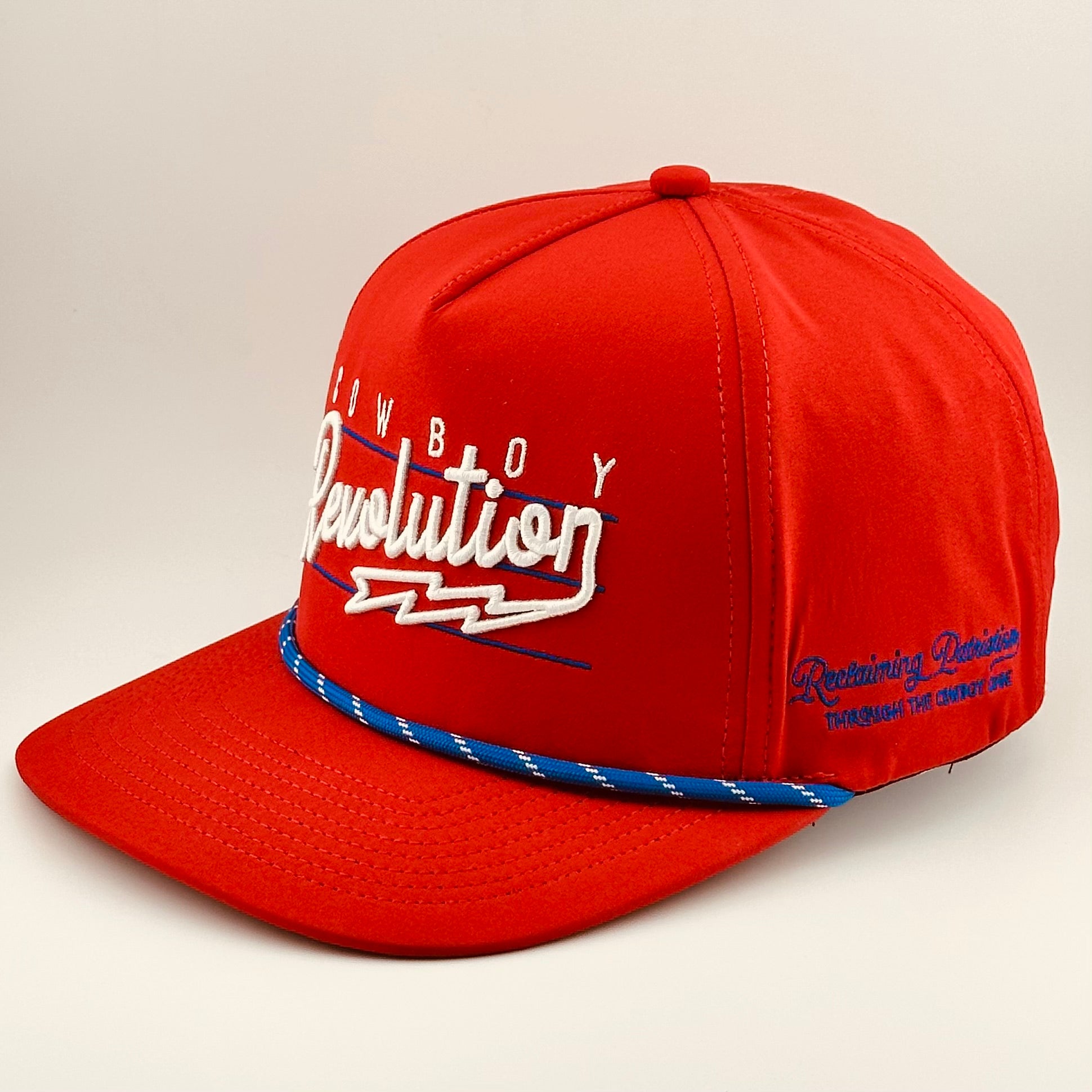 帽子 aeae WEB LOGO 5PANNEL CAP BLUE/RED AEAE Web Logo 5pannel Cap [Blue/Red]