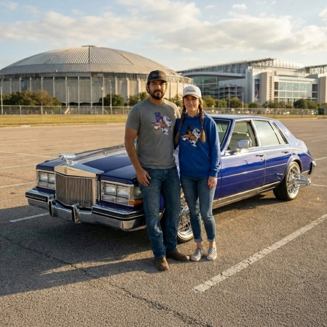 "Houston Fat Stock Show" Premium Hoodie