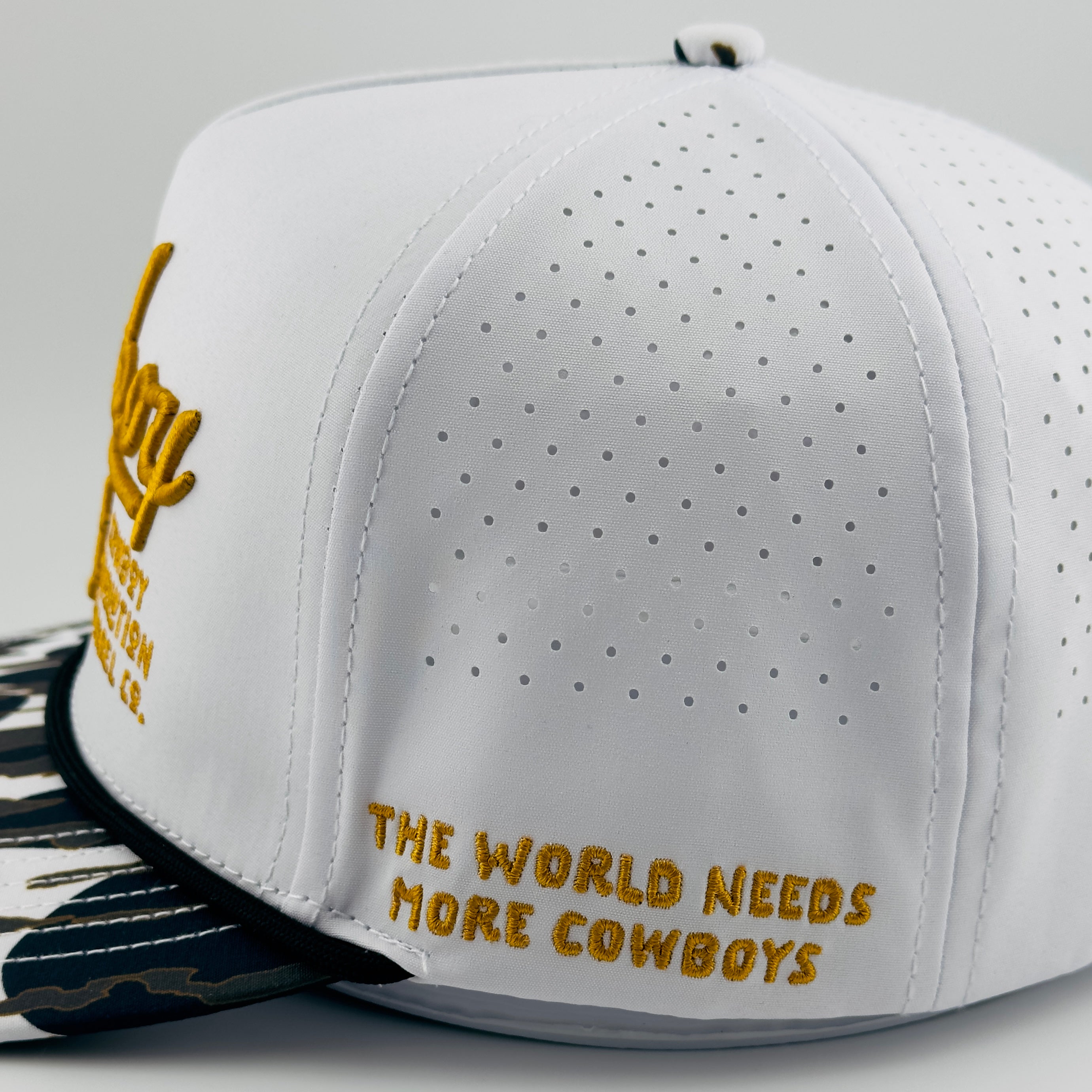 Atakapa Flatline - NOLA White “Cowboy Hat”