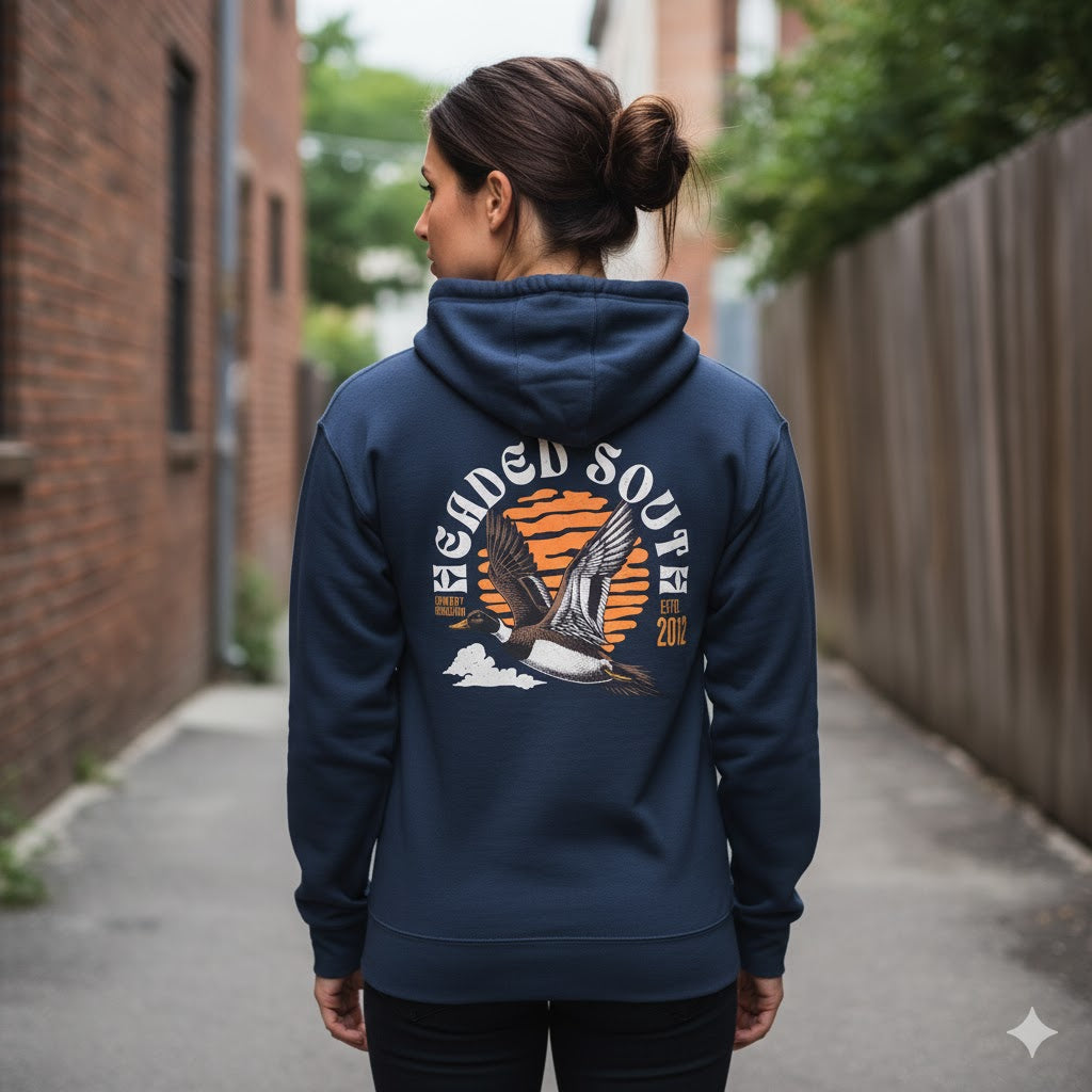 "Headed South" Cowboy Revolution Outdoors Premium Hoodie