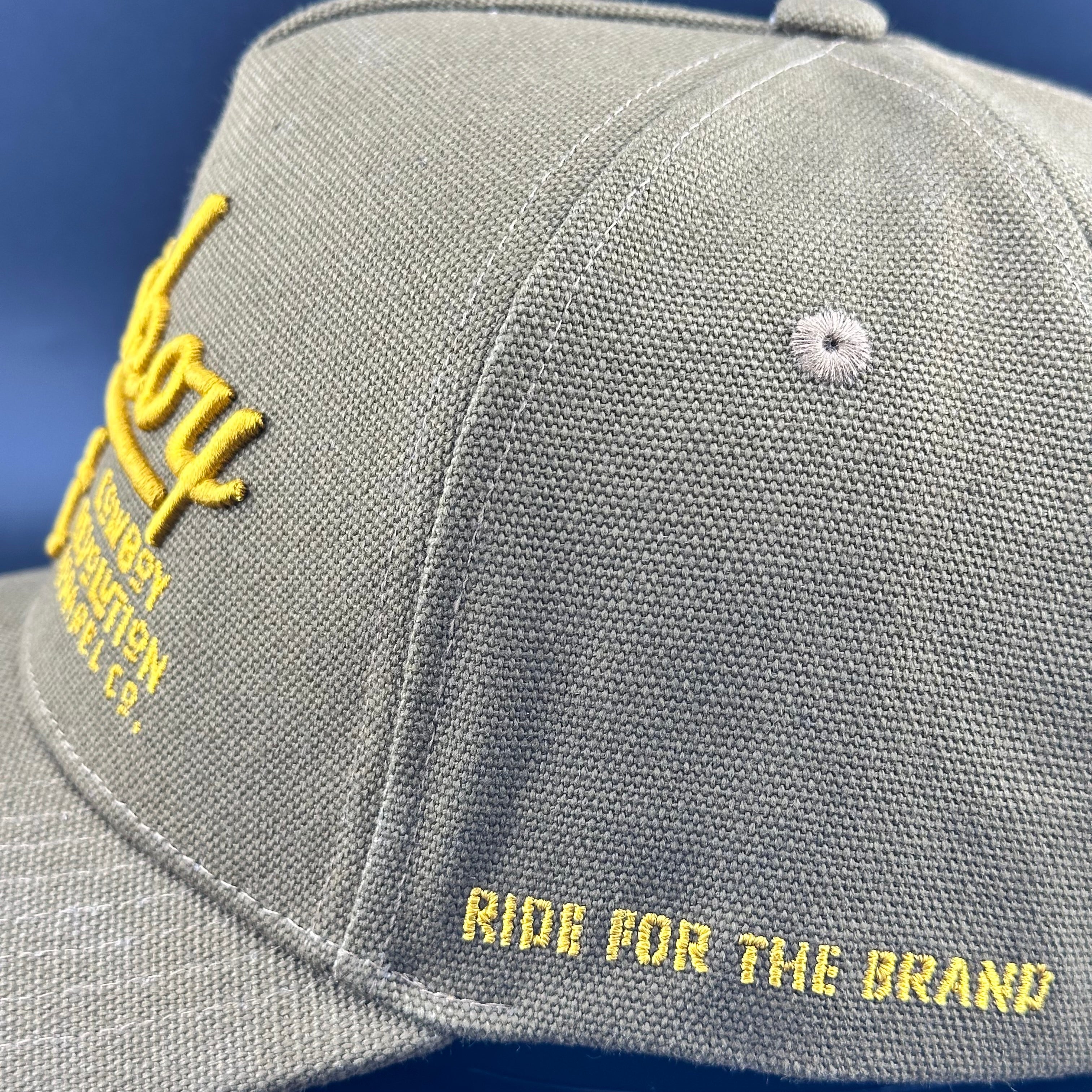 Flatline "Cowboy Hat"  Limited Edition Canvas Hat