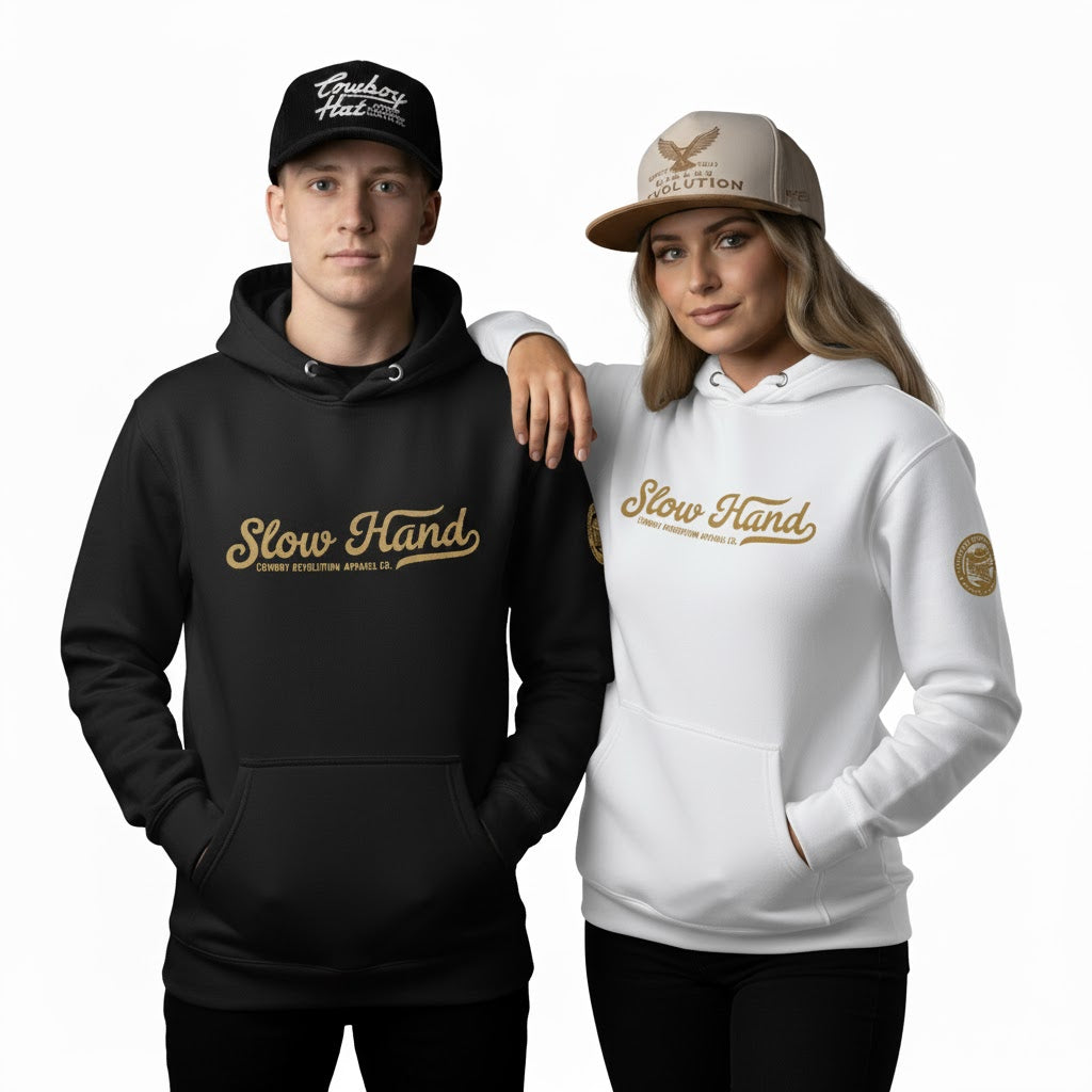 "Slow Hand" Cowboy Revolution Premium Hoodie