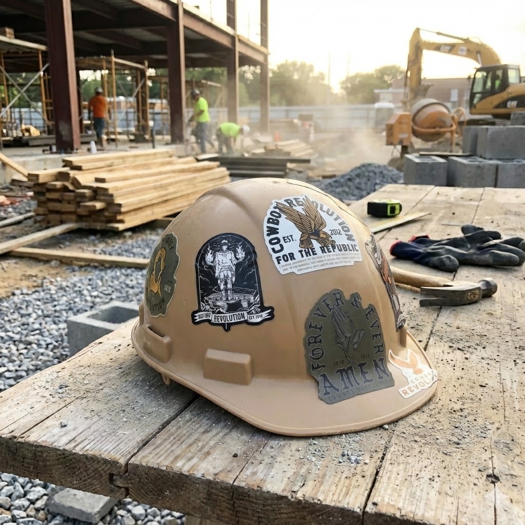 Cowboy Revolution Apparel Co. Sticker Pack #1 (Set of Six - 3" x 3")