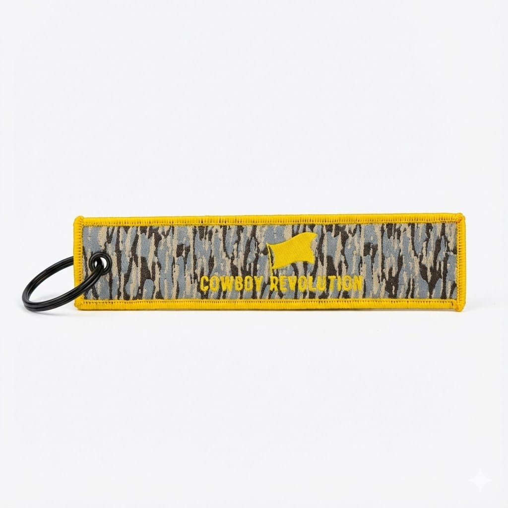 Flight Tag Keychain  - Atakapa Marshland Camo