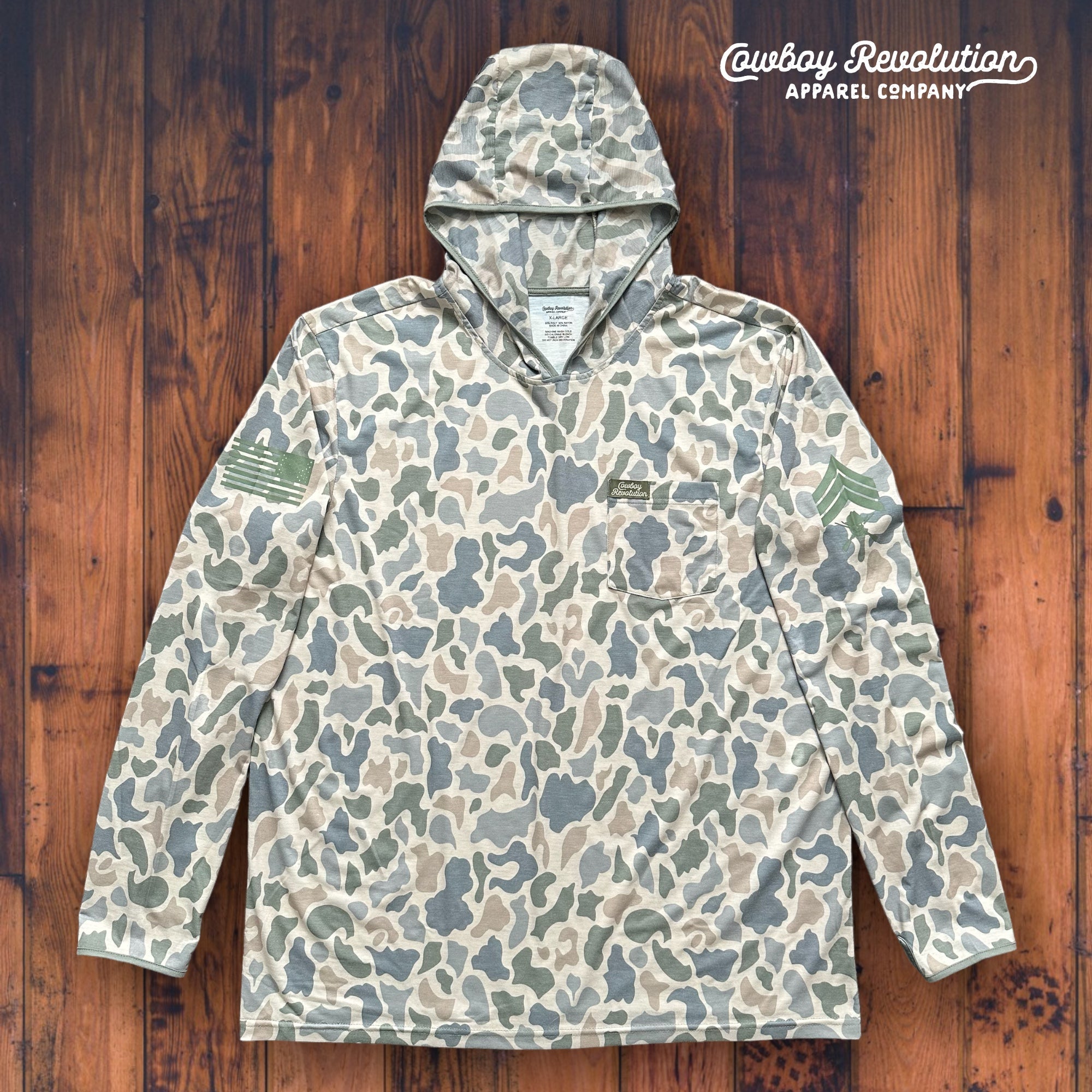 Shop 'Lake Jackson' Hooded Sunshirt | Cowboy Revolution Apparel