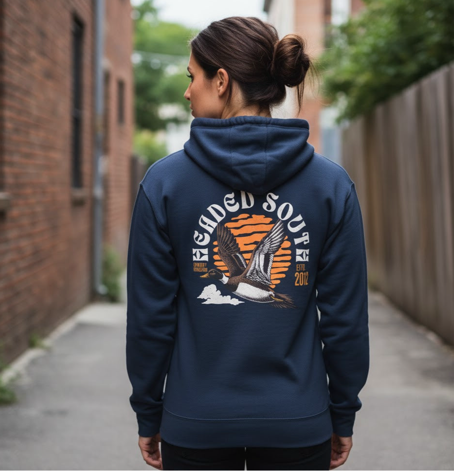 "Headed South" Cowboy Revolution Outdoors Premium Hoodie