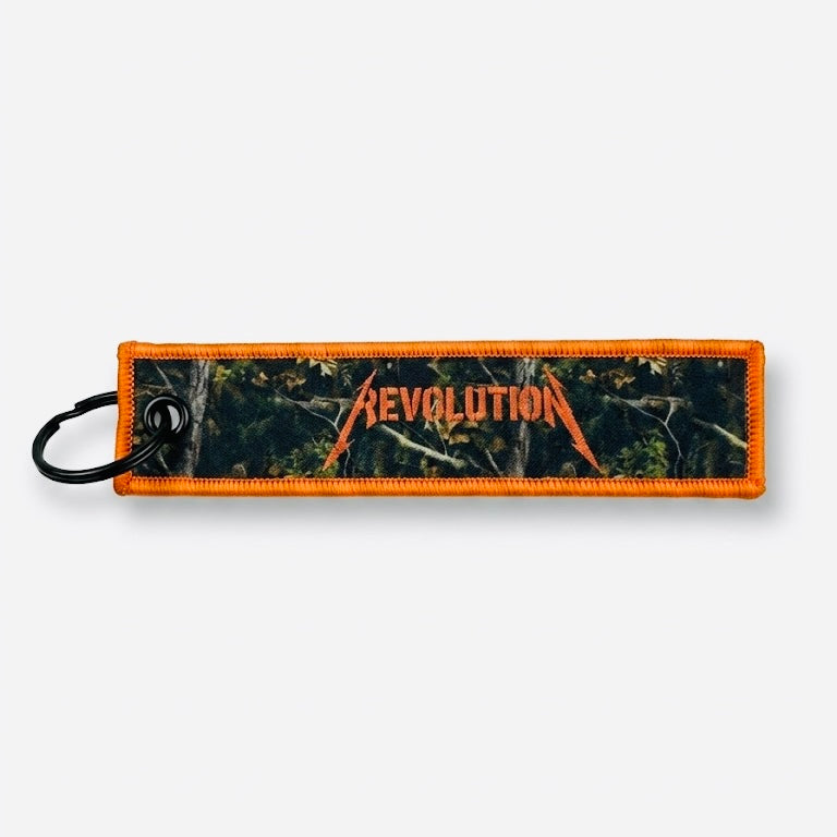 Flight Tag Keychain  - Backwoods Camo “Shocker”
