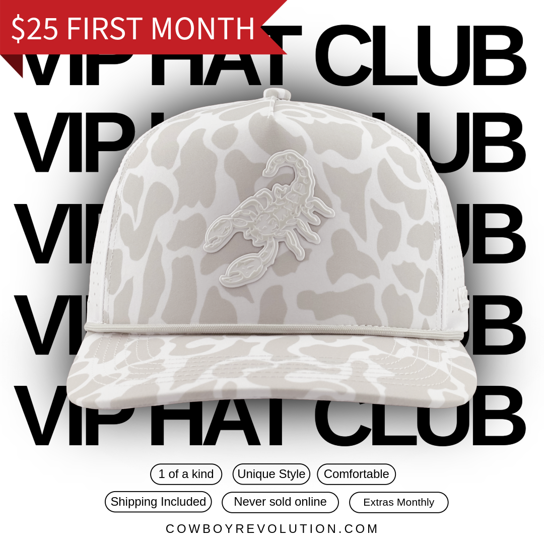 VIP HAT CLUB - Cowboy Revolution Apparel Co.