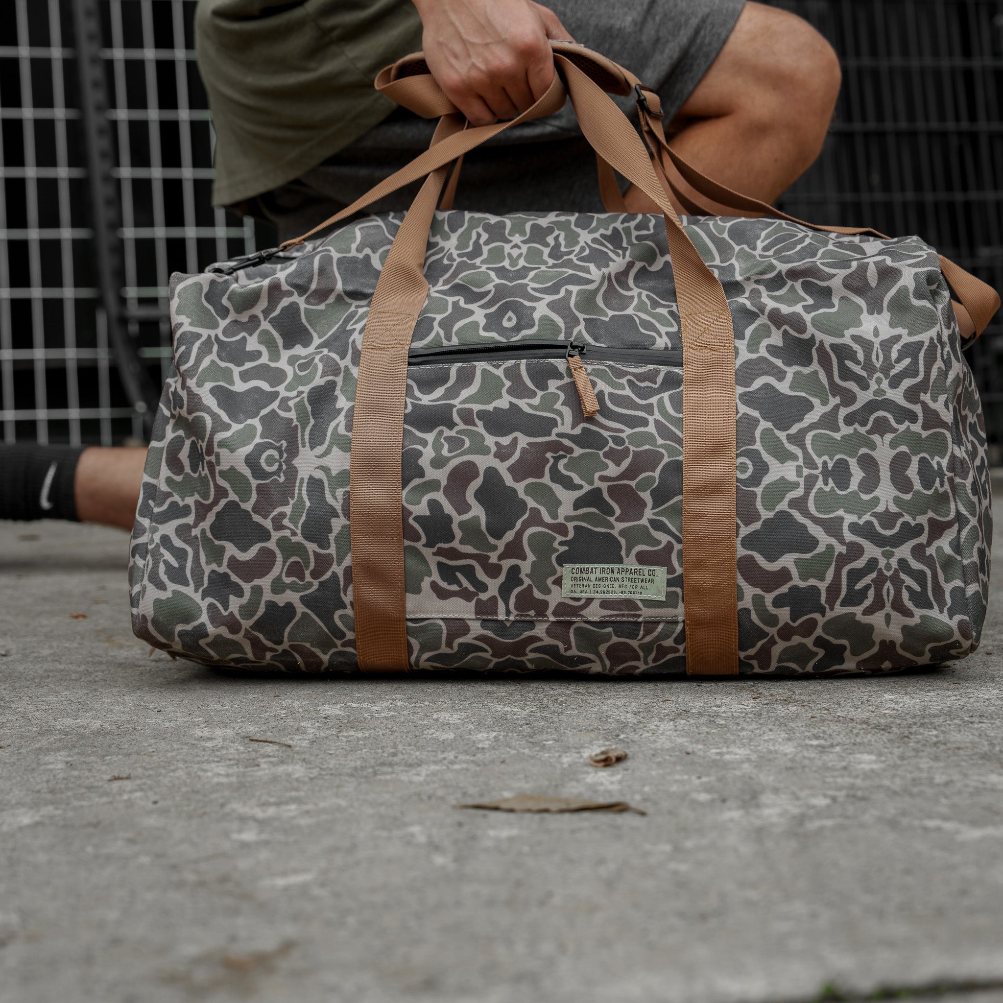 Waterproof XL 57.5L Waxed Duffle Bag