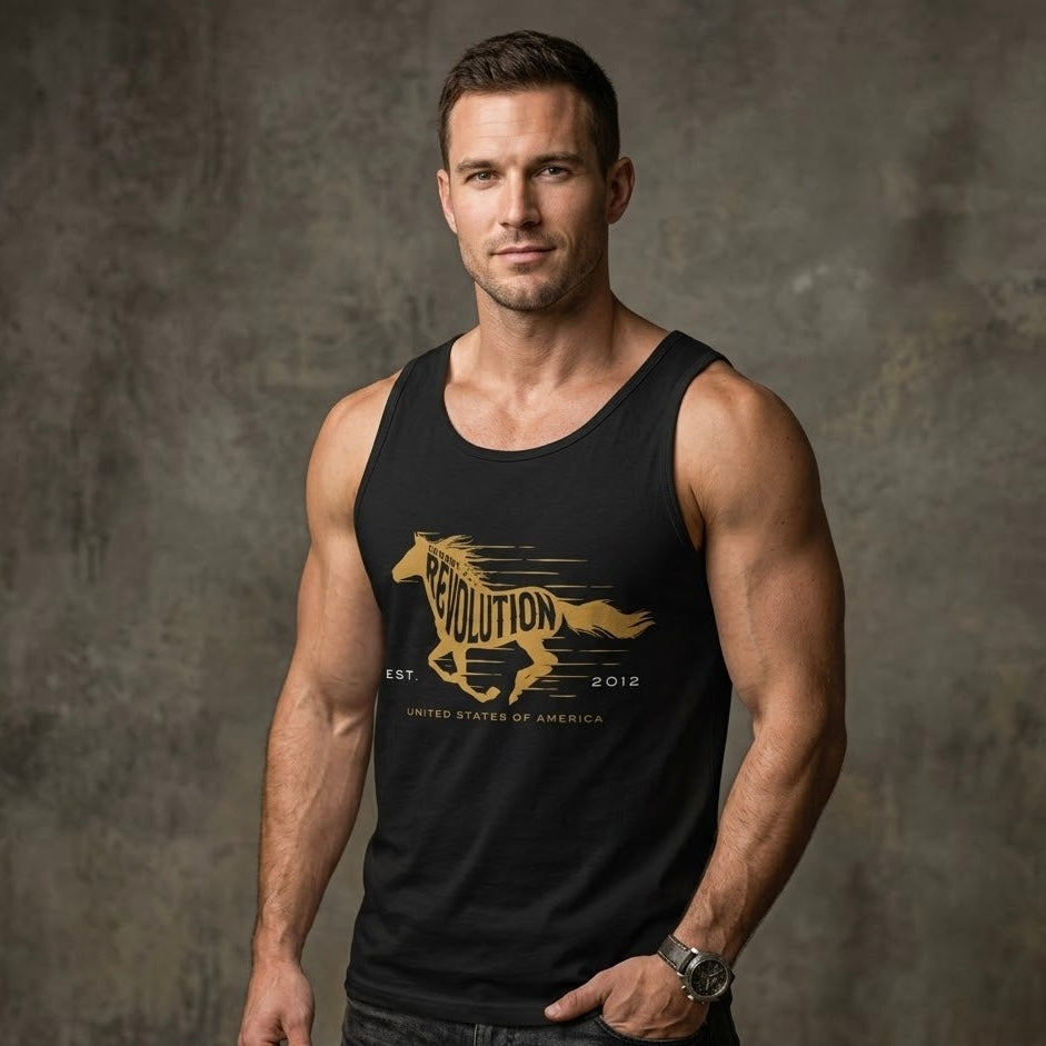 "Wild Horse" Premium Unisex Tank Top