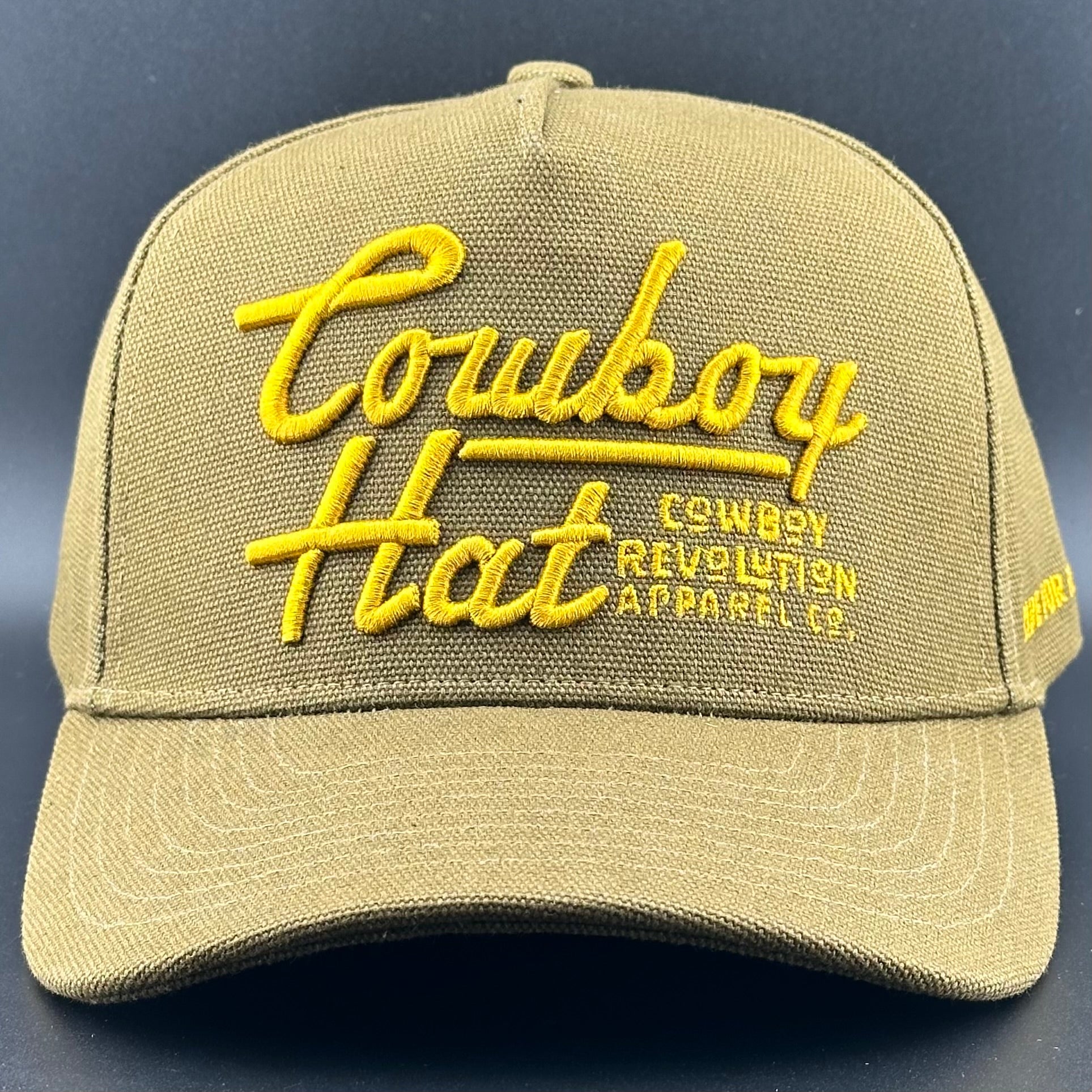 Flatline "Cowboy Hat"  Limited Edition Canvas Hat