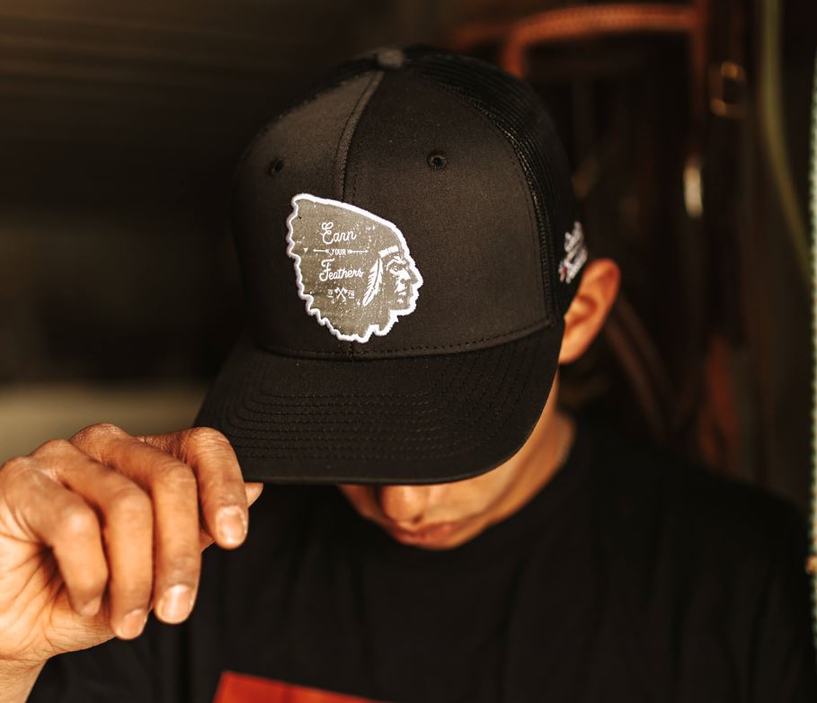 "Earn Your Feathers" - Cowboy Revolution 6-panel Trucker Hat