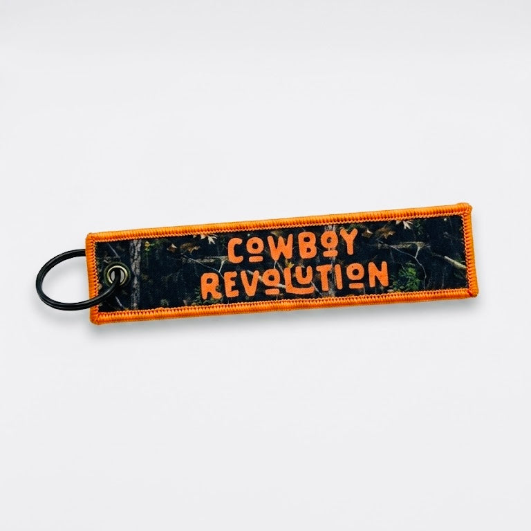 Flight Tag Keychain  - Backwoods Camo “Shocker”