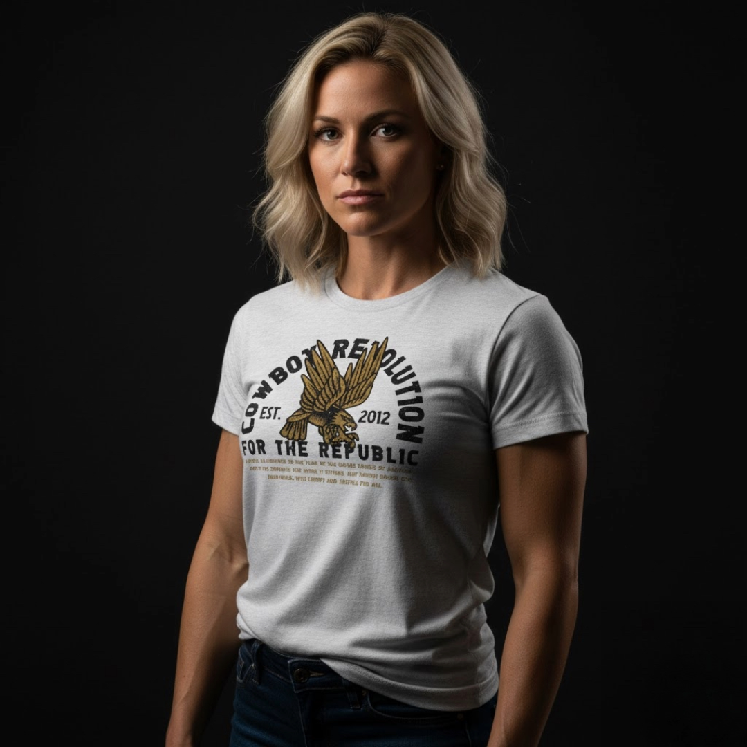 "Pledge of Allegiance" COWBOY REVOLUTION SHORT SLEEVE TEE