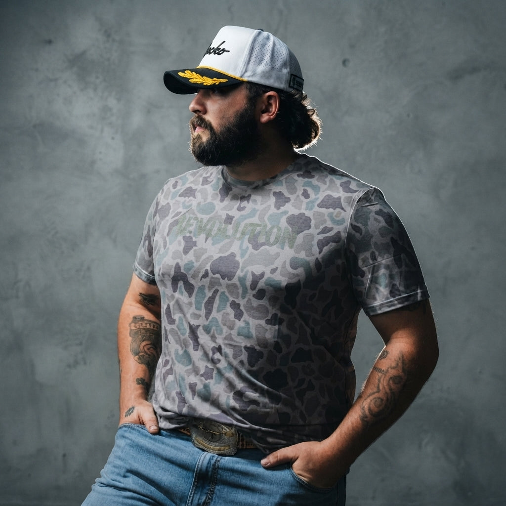 Marshland Camo “Shocker" Premium Short Sleeve Tee