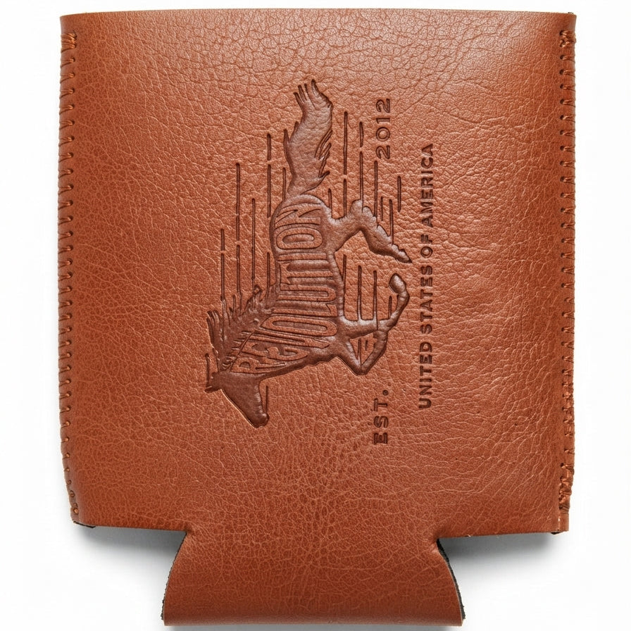 "Wild Horse" Leatherette Can Koozie