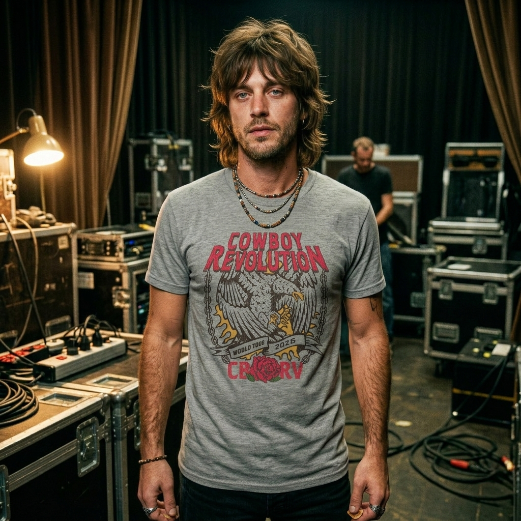 "World Tour '26" COWBOY REVOLUTION SHORT SLEEVE TEE