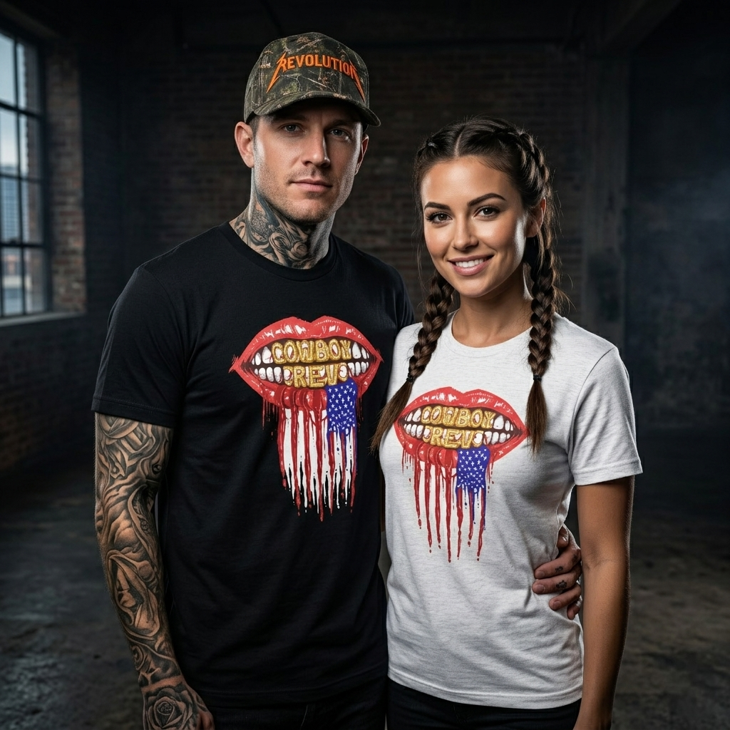 "Bleed For This" COWBOY REVOLUTION SHORT SLEEVE TEE