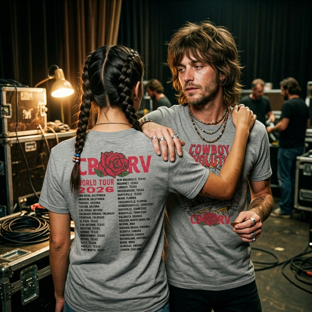 "World Tour '26" COWBOY REVOLUTION SHORT SLEEVE TEE