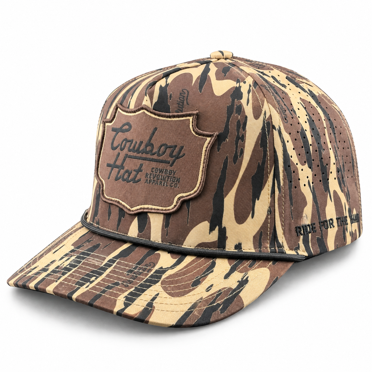 Atakapa Camo - Swampland Patch “Cowboy Hat”