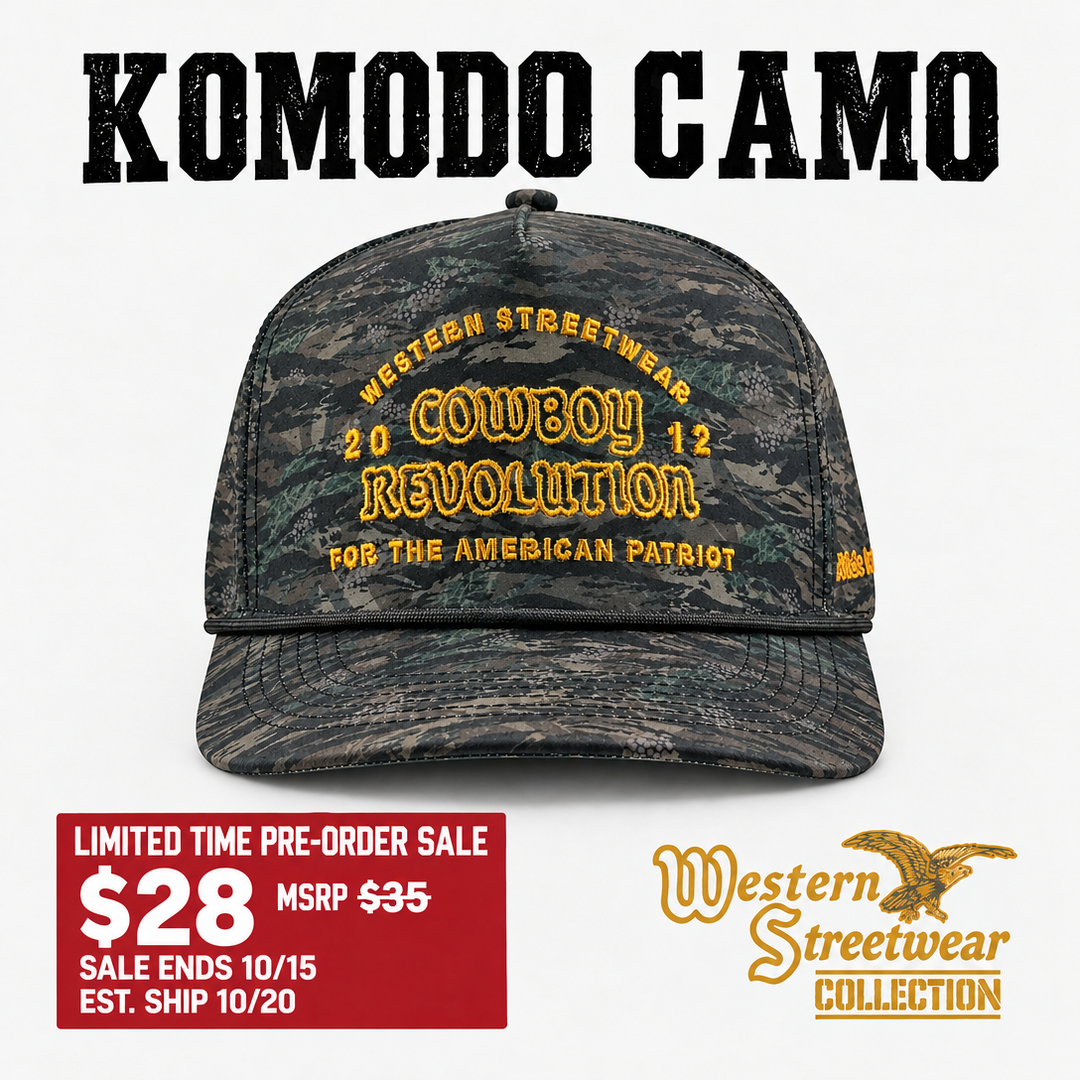 The Point "Western Streetwear" Logo - Komodo Camo