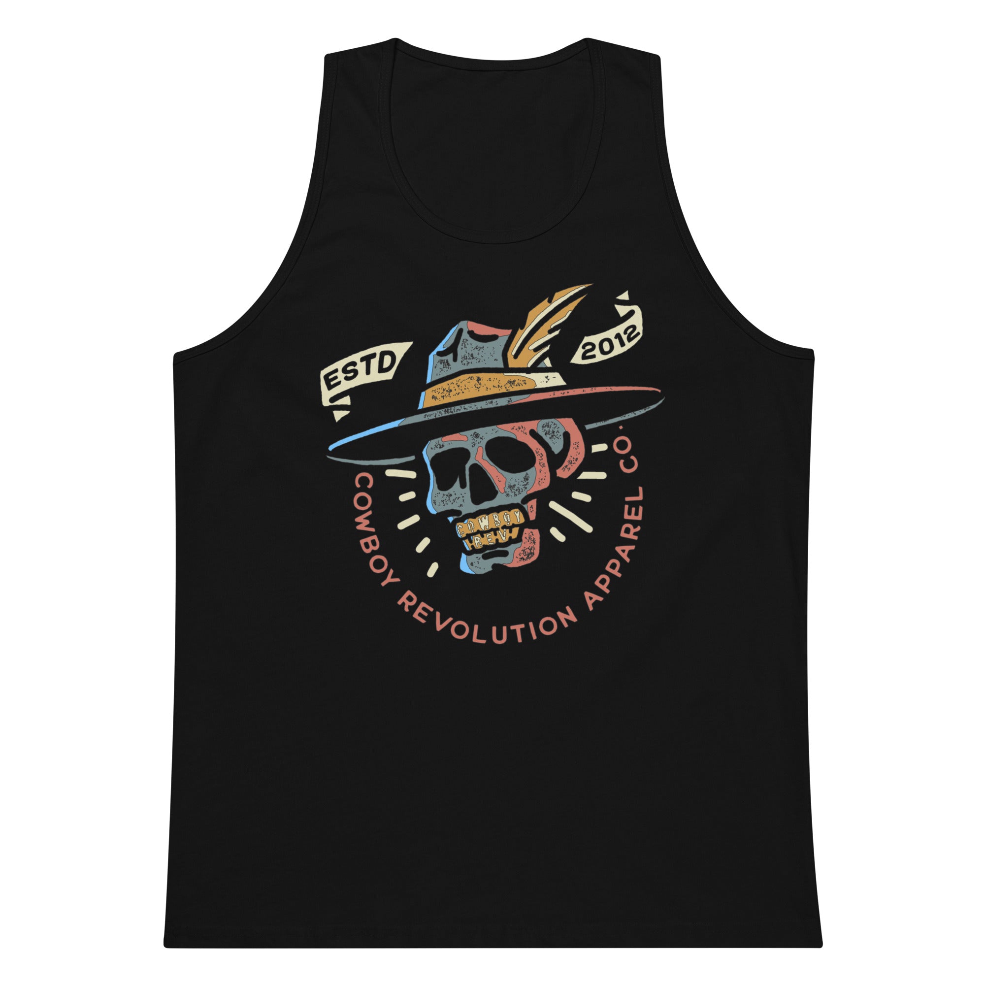 "Heavy Is The Head" Cowboy Revolution Premium Tank Top