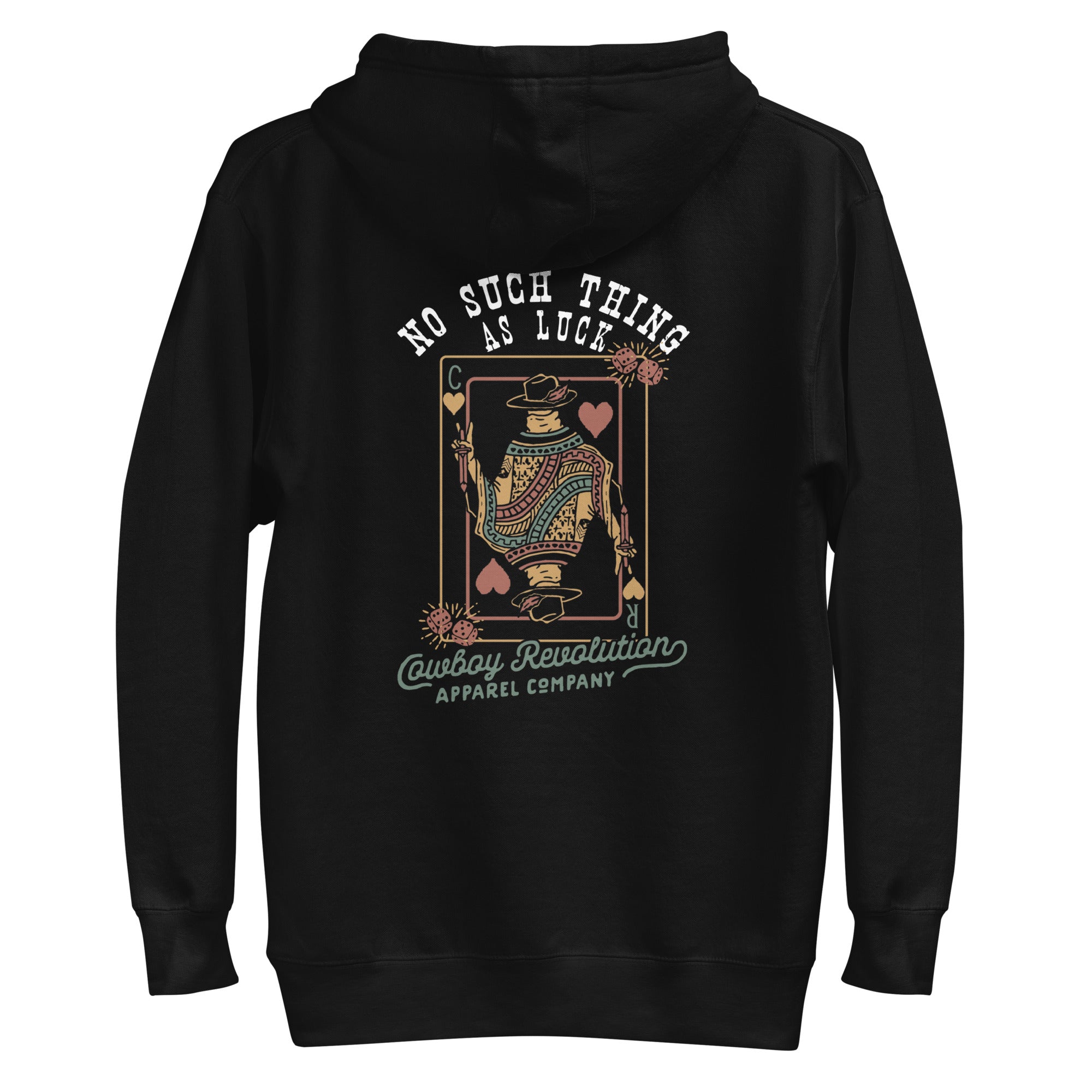 "No Luck" Cowboy Revolution Premium Hoodie