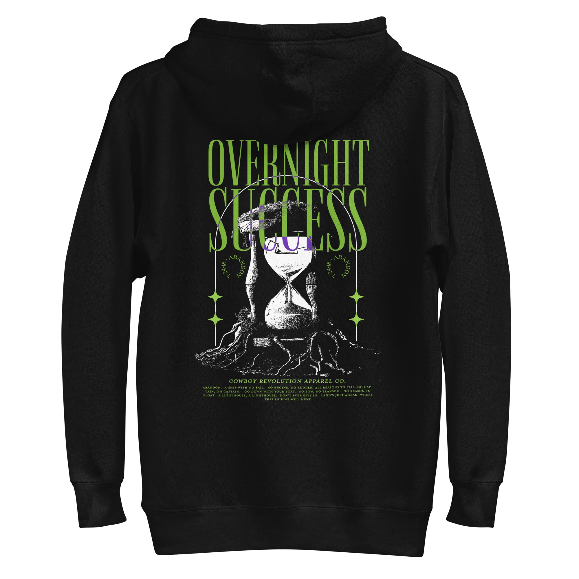 "Overnight Success" Cowboy Revolution Premium Hoodie