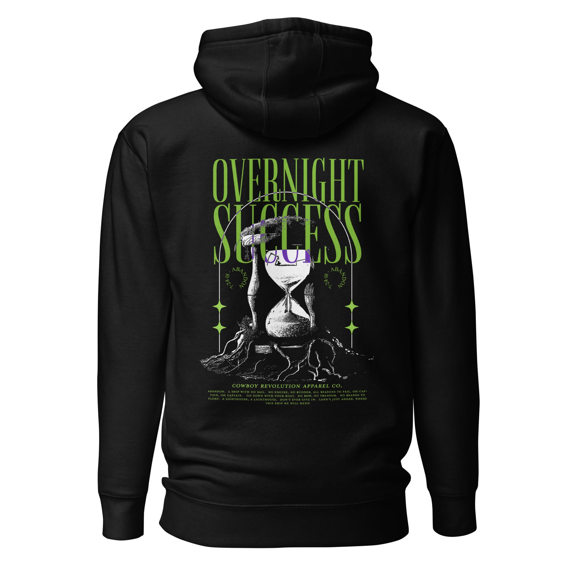 "Overnight Success" Cowboy Revolution Premium Hoodie