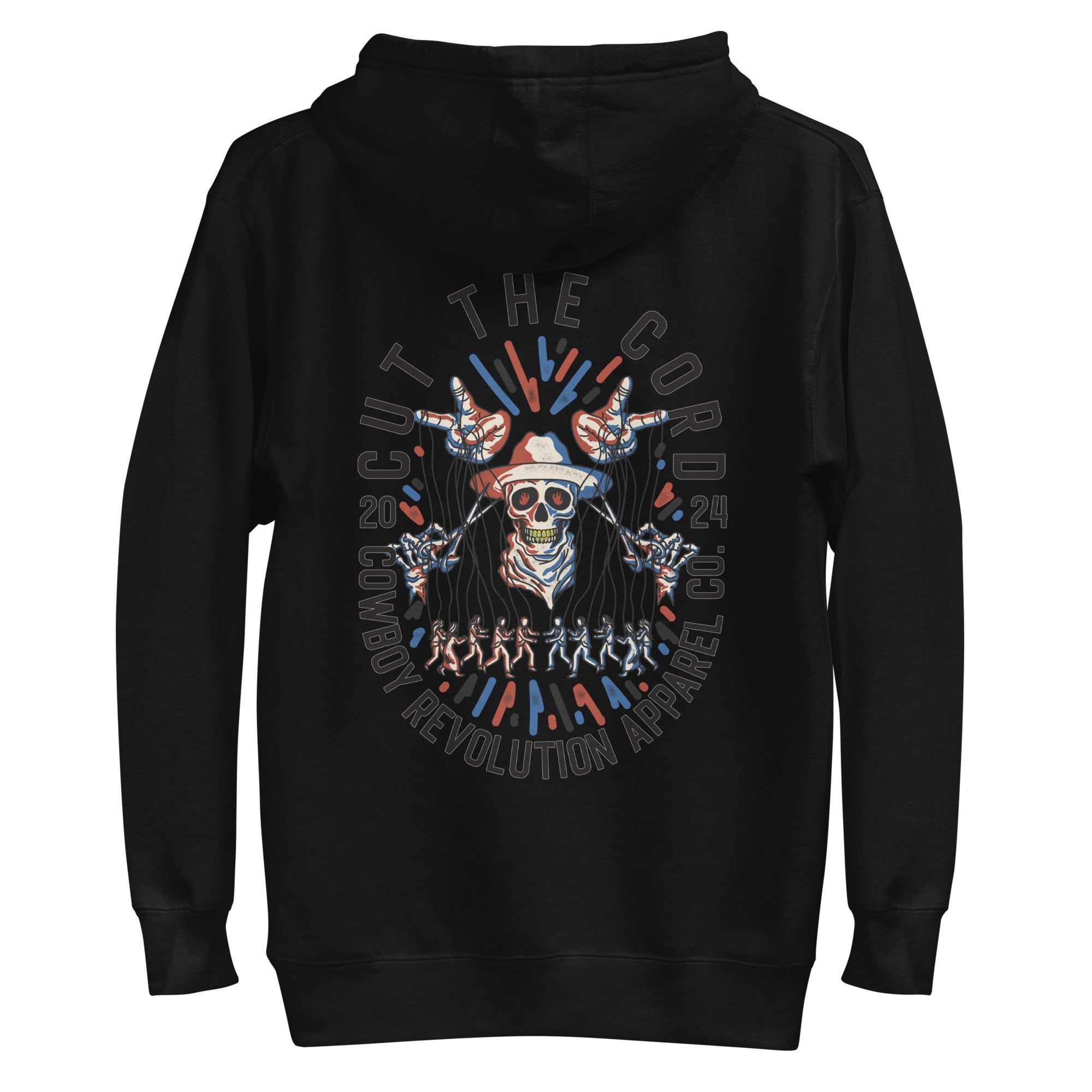 "Cut The Cord" Cowboy Revolution Premium Hoodie